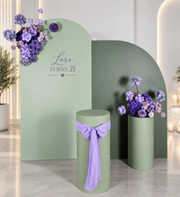 Load image into Gallery viewer, Green & purple violet Party Package - HIRE ONLY
