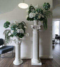 Load image into Gallery viewer, Popular green & white floor / plinth / table flowers - HIRE ONLY