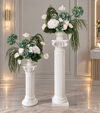 Load image into Gallery viewer, Popular green & white floor / plinth / table flowers - HIRE ONLY