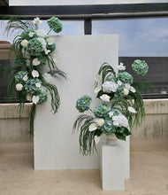 Load image into Gallery viewer, Popular Green & white flowers Set up – Option 1 - HIRE ONLY