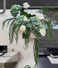 Load image into Gallery viewer, Popular Green & white flowers Set up – Option 1 - HIRE ONLY