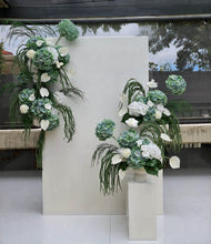 Load image into Gallery viewer, Popular Green & white flowers Set up – Option 1 - HIRE ONLY