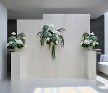 Load image into Gallery viewer, Popular Green & white flowers Set up – Option 2 - HIRE ONLY