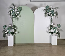 Load image into Gallery viewer, Popular Green & white flowers Set up – Option 3 - HIRE ONLY
