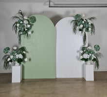 Load image into Gallery viewer, Popular Green & white flowers Set up – Option 3 - HIRE ONLY