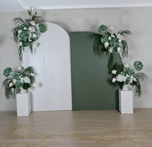 Load image into Gallery viewer, Popular Green & white flowers Set up – Option 5 - HIRE ONLY