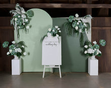 Load image into Gallery viewer, Popular Green & white flowers Set up – Option 6 - HIRE ONLY