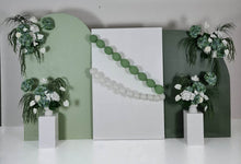 Load image into Gallery viewer, Popular Green & white flowers Set up – Option 7 - HIRE ONLY
