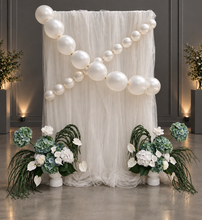 Load image into Gallery viewer, Popular Green & white flowers Set up – Option 9 - HIRE ONLY