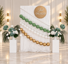 Load image into Gallery viewer, Popular Green & white flowers Set up – Option 10 - HIRE ONLY