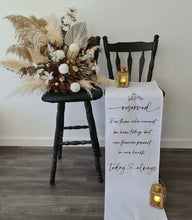 Load image into Gallery viewer, Memory Reserved seating sign for Wedding - Style 1