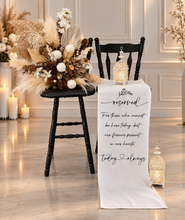 Load image into Gallery viewer, Memory Reserved seating sign for Wedding - Style 1