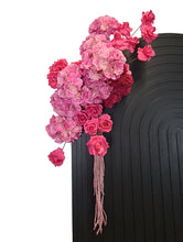 Load image into Gallery viewer, Hot pink fuchsia hanging flowers - HIRE ONLY