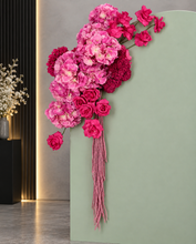 Load image into Gallery viewer, Hot pink fuchsia hanging flowers - HIRE ONLY