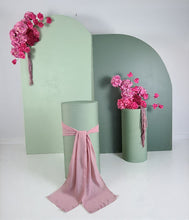 Load image into Gallery viewer, Green & pink package – 2 x arch, 2 x flowers & 2 x plinths - HIRE ONLY