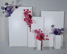 Load image into Gallery viewer, Pink & purple package – 3 x arch, 4 x flowers 2 x plinths - HIRE ONLY