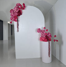 Load image into Gallery viewer, Pink package – Single arch, 2 x flowers, 1 x plinth - HIRE ONLY