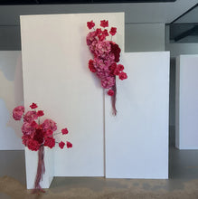 Load image into Gallery viewer, Pink package - 2 x rectangular arch, 2 x pink flowers & 1 x plinth - HIRE ONLY