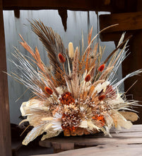 Load image into Gallery viewer, Rustic everlasting flowers in chest - HIRE ONLY