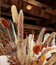 Load image into Gallery viewer, Rustic everlasting flowers in chest - HIRE ONLY