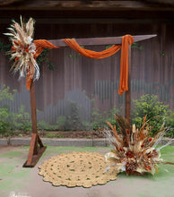 Load image into Gallery viewer, Rustic everlasting flowers & wooden arbour – Option 2 - HIRE ONLY