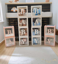 Load image into Gallery viewer, BABY Empty balloon boxes - HIRE ONLY
