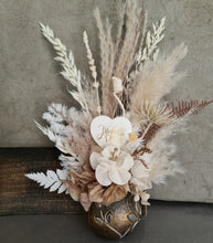 Load image into Gallery viewer, Preserved everlasting Mother's Day flowers in unique pot with tray