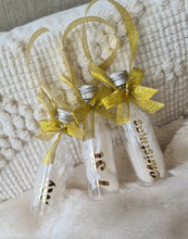 Load image into Gallery viewer, My 1st Christmas baby gift – set of 3 preserved flowers bottles – XMAS54