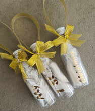 Load image into Gallery viewer, My 1st Christmas baby gift – set of 3 preserved flowers bottles – XMAS54