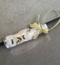 Load image into Gallery viewer, My 1st Christmas baby gift – set of 3 preserved flowers bottles – XMAS57