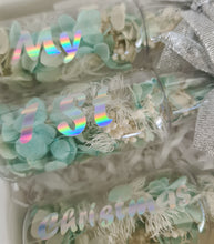 Load image into Gallery viewer, My 1st Christmas baby gift – set of 3 preserved flowers bottles – XMAS58