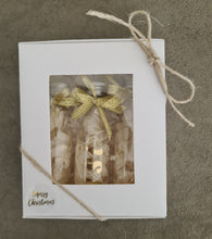 Load image into Gallery viewer, My 1st Christmas baby gift – set of 3 preserved flowers bottles – XMAS59