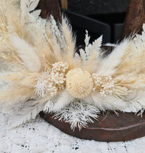 Load image into Gallery viewer, Boho fluffy Everlasting flowers Christmas Wreath