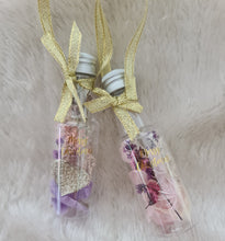 Load image into Gallery viewer, Preserved Everlasting flowers Christmas Bottles Xmas Décor - Pink & Purple Colours