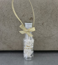 Load image into Gallery viewer, Preserved Everlasting flowers Christmas Bottles Xmas Décor - Neutral Colours