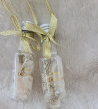 Load image into Gallery viewer, Preserved Everlasting flowers Christmas Bottles Xmas Décor - Neutral Colours