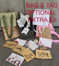 Load image into Gallery viewer, Preserved everlasting flowers mini glass dome – Black, yellow, blue & white