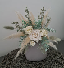 Load image into Gallery viewer, Everlasting flowers cake topper - Sage &amp; neutral
