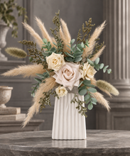 Load image into Gallery viewer, Everlasting flowers cake topper - Sage &amp; neutral
