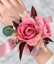 Load image into Gallery viewer, Everlasting flowers school formal / prom / wedding Shabby Chic corsage
