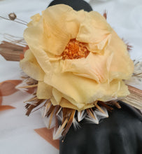 Load image into Gallery viewer, Preserved French rose rustic style corsage – school formal, prom, graduation, wedding
