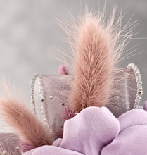 Load image into Gallery viewer, Everlasting flowers dusty violet corsage - School formal, prom, graduation, wedding
