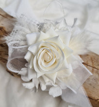 Load image into Gallery viewer, Off White Everlasting Flowers Corsage AB1161 - School formal, prom, graduation, wedding
