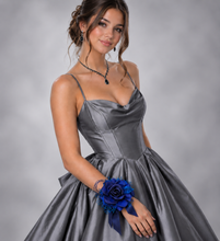 Load image into Gallery viewer, Dark Blue Glitter Corsage AB1162 - School formal, prom, graduation, wedding
