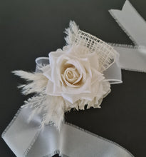 Load image into Gallery viewer, Off White Everlasting Flowers Corsage AB1167 - School formal, prom, graduation, wedding
