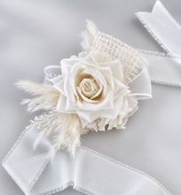 Load image into Gallery viewer, Off White Everlasting Flowers Corsage AB1167 - School formal, prom, graduation, wedding
