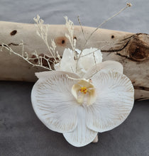 Load image into Gallery viewer, Real touch nude orchid corsage &amp; buttonhole set AB1180 - School formal, prom, graduation, wedding
