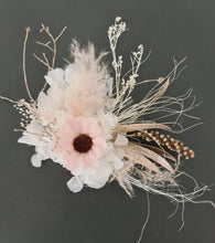 Load image into Gallery viewer, Champagne gold &amp; blush Floral Cake topper
