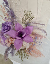 Load image into Gallery viewer, Violet, purple, blush Floral Cake Topper
