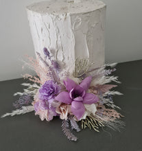 Load image into Gallery viewer, Violet, purple, blush Floral Cake Topper
